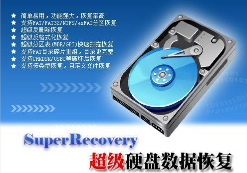 superrecovery破解版-超级硬盘数据恢复软件